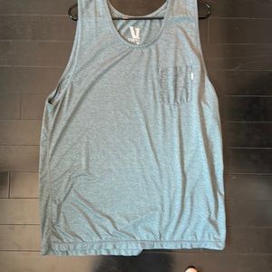 Vuori Tradewind performance tank - size XL - Heather grey